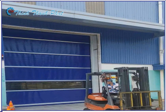 CỬA CUỐN NHANH MÀN NHỰA PVC CÔNG NGHIỆP