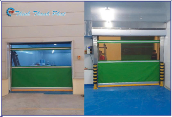 CỬA CUỐN NHANH NHỰA PVC 