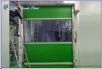 CỬA CUỐN NHANH NHỰA PVC 
