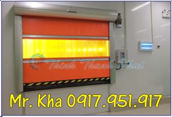CỬA CUỐN NHANH PHÒNG SẠCH