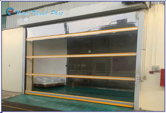 CỬA CUỐN SIÊU TỐC PVC TỰ ĐỘNG