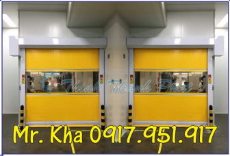 Cửa cuốn tốc độ cao - Cửa cuốn nhựa PVC