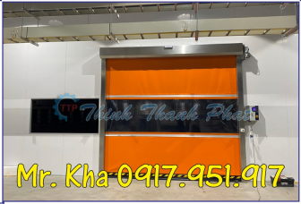 Cửa cuốn tốc độ cao - Cửa cuốn nhựa PVC