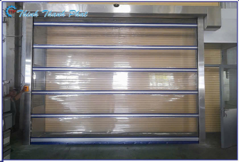 CỬA CUỐN TỐC ĐỘ CAO TRONG SUỐT MÀN NHỰA PVC