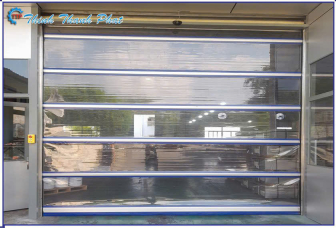 CỬA CUỐN TỐC ĐỘ CAO TRONG SUỐT MÀN NHỰA PVC