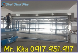 CỬA CUỐN TỐC ĐỘ CAO TRONG SUỐT TTP 01