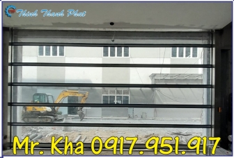 CỬA CUỐN TỐC ĐỘ CAO TRONG SUỐT TTP 01