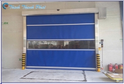 CỬA CUỐN TỰ ĐỘNG - CỬA CUỐN NHANH PVC CHO NHÀ XƯỞNG