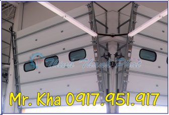 CỬA TRƯỢT TRẦN - OVERHEAD DOOR