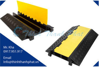 Gờ giảm tốc bảo vệ dây cáp 2 rãnh