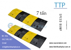 GỜ GIẢM TỐC - GỜ CAO SU CHỊU LỰC 7 TẤN