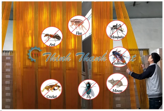 Màn - Rèm nhựa PVC chống côn trùng