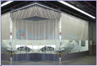 Màn - Rèm nhựa PVC khổ lớn