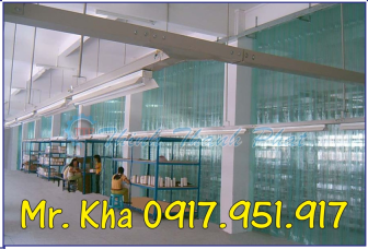 MÀN (RÈM) NHỰA PVC NGĂN LẠNH