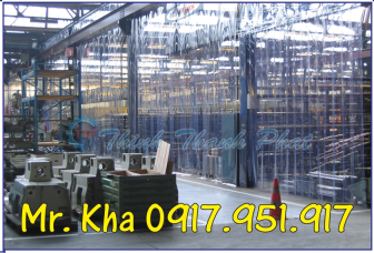 MÀN (RÈM) NHỰA PVC NGĂN LẠNH