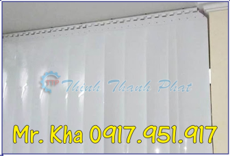 RÈM NHỰA PVC MÀU TRẮNG SỮA (TRẮNG ĐỤC)