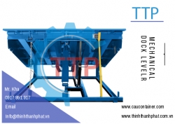 Sàn nâng cơ khí kéo tay (Mechanical dock leveler)