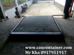 Sàn nâng container cơ khí Sàn nâng container cơ khí