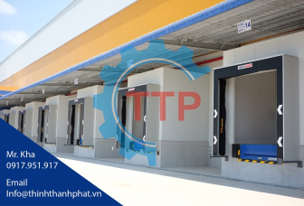 Sàn nâng thủy lực cho xe nâng lên container