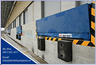 Sàn nâng thủy lực nhập khẩu - MHE / BLUE GIANT Dock Leveler