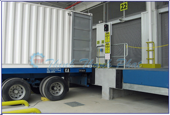 Sàn nâng thủy lực nhập khẩu - MHE / BLUE GIANT Dock Leveler