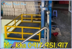 THANG NÂNG 2 TRỤ - THANG NÂNG HÀNG THỦY LỰC 001 THANG NÂNG 2 TRỤ - THANG NÂNG HÀNG THỦY LỰC 001