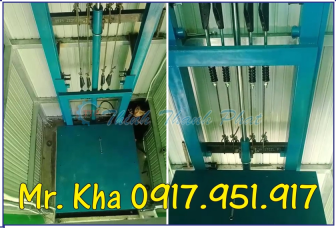 THANG NÂNG HÀNG THỦY LỰC 2 TRỤ