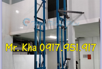 THANG NÂNG HÀNG THỦY LỰC 4 TRỤ