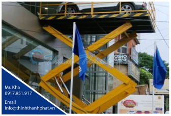 Thang nâng ô tô thủy lực