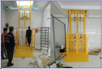 THANG NÂNG THỦY LỰC 2 ĐIỂM DỪNG