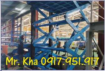 THANG NÂNG THỦY LỰC - CARGO SCISSOR LIFT