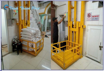 THANG NÂNG THỦY LỰC CÔNG NGHIỆP 2 TRỤ 4 TRỤ