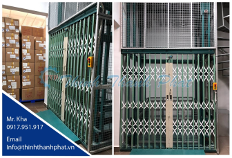 Thang tải hàng thủy lực TTP-01