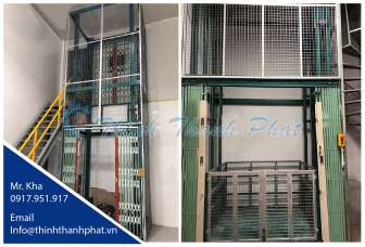 Thang tải hàng thủy lực TTP-01