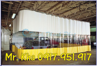 VÁCH NGĂN MÀN, RÈM NHỰA Ô TÔ