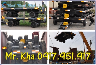 XE KÉO HÀNG NỘI BỘ - INDUSTRIAL TRAILERS